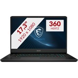 MSI GP76 Vector 12UH-426NL 17.3" gaming laptop Zwart, 1 TB SSD, RTX 3080, 16GB RAM, BT, WiFi 6, Win 11