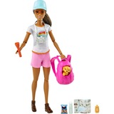 Mattel Barbie Wellness Hiking speelset met hond Pop 