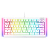 Razer BlackWidow V4 75% RGB mechanisch gaming toetsenbord Wit, US lay-out (QWERTY), Razer Orange, 75%, Hot-swappable