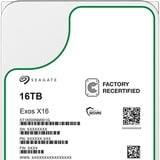 Seagate Exos X16 16 TB Refurbished  harde schijf SATA 6 Gb/s, 3,5"