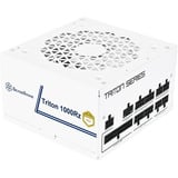 SilverStone Triton 1000Rz modulaire 1000 watt voeding  Wit, 1x 12V-2x6, 4x PCIe