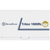 SilverStone Triton 1000Rz modulaire 1000 watt voeding  Wit, 1x 12V-2x6, 4x PCIe