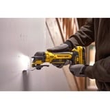 Stanley FATMAX V20 18V Brushless Oscillerende Multitool multifunctioneel gereedschap Geel/zwart, Koffer, 2 accu's (2.0Ah) en oplader (2A) inbegrepen