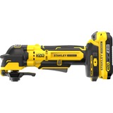 Stanley Fatmax v20 18V Brushless Oscillerende Multitool multifunctioneel gereedschap Geel/zwart