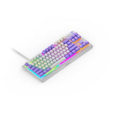 SteelSeries Apex 3 TKL RGB gaming toetsenbord Lichtpaars, US lay-out (QWERTY), SteelSeries Whisper-Quiet, 80% (TKL)	, RGB leds