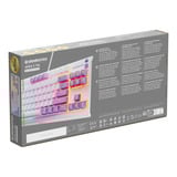 SteelSeries Apex 3 TKL, gaming toetsenbord Lichtpaars, US lay-out, SteelSeries Whisper-Quiet, RGB leds, TKL