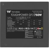 Thermaltake Toughpower GF3 750W voeding  Zwart, 5x PCIe, Kabelmanagement
