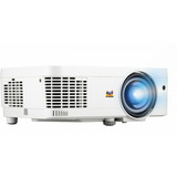 ViewSonic LS560W WXGA met korte projectieafstand LED projector Wit, 3000 ANSI Lumen, voor bedrijven en onderwijs	