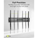 goobay TV Wall Mount FIXED 43 - 100 inch (109 - 254 cm), max. 75 kg wandmontage  Zwart