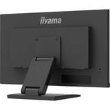 iiyama ProLite T2454MSC-B2AG 23.8" monitor Zwart, Touch, HDMI, DisplayPort, Audio, USB