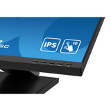 iiyama ProLite T2454MSC-B2AG 23.8" monitor Zwart, Touch, HDMI, DisplayPort, Audio, USB