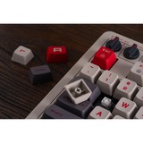 8BitDo Retro Mechanical Keyboard N Edition Grijs, US lay-out (QWERTY), Kailh Box White, 100%, Bluetooth Low Energy, Wireless 2.4G, USB