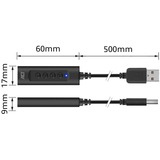 ACT Connectivity USB-A externe geluidskaart Zwart