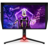 AOC AGON Pro AG274UXP 27" 4K Ultra HD Gaming Monitor Zwart/rood, HDMI, DisplayPort, Sound
