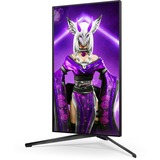 AOC AGON Pro AG274UXP 27" 4K Ultra HD Gaming Monitor Zwart/rood, HDMI, DisplayPort, Sound