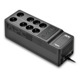 APC Back-UPS BE500G2-FR - Noodstroomvoeding Zwart, 8x Schuko, 500VA, 1 USB oplader, 1 USB datapoort