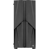Aerocool Mecha v1 midi tower behuizing Zwart | 2x USB-A | RGB | Window