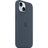 Apple Siliconenhoesje met MagSafe voor iPhone 15 telefoonhoesje Donkerblauw