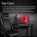 Arozzi Arena Fratello Gaming Desk - Black Zwart/rood