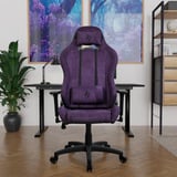 Arozzi Torretta Soft Fabric - Purple gamestoel Donkerpaars