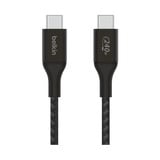 Belkin BoostCharge USB-C > USB-C kabel Zwart, 1 meter, 240 W