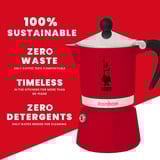 Bialetti Rainbow espressomachine Rood, 1-kops