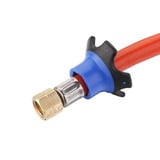 Cadac Drukregelaar Schroefcartridges 1/4” LH BSP, 30mBar, met 85 cm gasslang