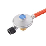 Cadac Drukregelaar Schroefcartridges 1/4” LH BSP, 30mBar, met 85 cm gasslang