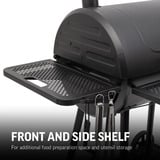 Char-Griller Blaxer houtskoolbarbecue Zwart