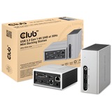 Club 3D SenseVision USB 3.0 4K UHD Mini Docking Station Grijs, CSV-3104D