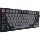 Corsair K65 Plus Wireless RGB mechanisch gaming toetsenbord Zwart, US lay-out (QWERTY), Corsair Red, 75%, RGB leds, PBT double-shot