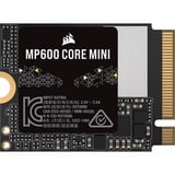 Corsair MP600 CORE MINI 1 TB SSD Zwart, PCIe 4.0 x4, NVMe 1.4, M.2 2230