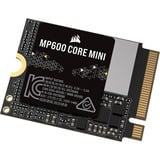 Corsair MP600 CORE MINI 1 TB SSD Zwart, PCIe 4.0 x4, NVMe 1.4, M.2 2230