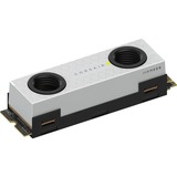 Corsair MP600 PRO XT Hydro X Edition, 2 TB SSD Wit, CSSD-F2000GBMP600PHXTW, M.2 2280, PCIe 4.0 x4