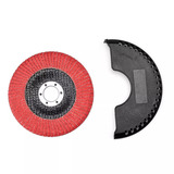 EINHELL Professional Accu Haakse Slijper TP-AG 18/125 F Li BL - Solo Rood/zwart, Accu en oplader niet inbegrepen