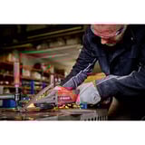 EINHELL Professional Accu Haakse Slijper TP-AG 18/125 F Li BL - Solo Rood/zwart, Accu en oplader niet inbegrepen