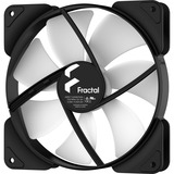 Fractal Design Aspect 14 RGB PWM Black Frame case fan Zwart/wit, 4-pins PWM fan aansluiting