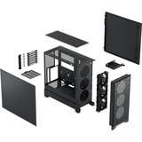 Fractal Design Pop 2 Air midi tower behuizing Zwart | 1x USB-A | 1x USB-C