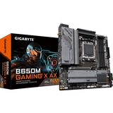 GIGABYTE B650M Gaming X AX socket AM5 moederbord Donkerbruin, RAID, 2.5 Gb-LAN, Wi-Fi 6E, BT 5.2, Sound, Micro-ATX