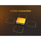 Govee Smart Mini Panel Lights - 10-pack ledverlichting Wit, 2.4GHz wifi + Bluetooth