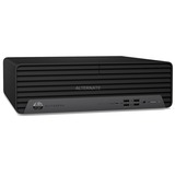 HP EliteDesk 800 G6 Small Form Factor-pc (272X9EA) pc-systeem Zwart, 8 GB, Gb-LAN, WiFi 6, BT, Win 10 Pro