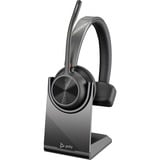 HP Poly Voyager 4310 UC mono headset on-ear  Incl. BT700 USB-A-adapter + oplaadstandaard