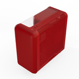 HYTE X50 midi tower behuizing Rood | 2x USB-A | 1x USB-C | Window