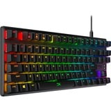 HyperX Alloy Origins Core, gaming toetsenbord Zwart, US lay-out, HyperX Red, TKL, RGB leds