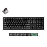 Keychron K10 Ultra 8K Wireless Custom Mechanical Keyboard Zwart, US lay-out (QWERTY), Keychron Apex Brown, 100%, RGB leds, OSA Double-shot PBT, USB-C | 2.4 GHz | Bluetooth 5.2