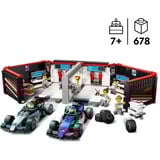 LEGO City - F1 garage met Mercedes-AMG en Alpine auto's Constructiespeelgoed 60444