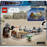 LEGO Star Wars - De Mandalorian en Grogu's speederbike Constructiespeelgoed 75436