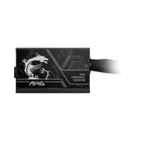 MSI MAG A750BN PCIE5 II 750 watt voeding  Zwart, 1x 12V-2x6, 3x PCIe, 1x 12V-2x6, 3x PCIe