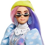 Mattel Barbie Extra Doll #2 - Shimmery Look with Pet Puppy Pop 