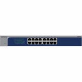 Netgear GS516 switch Grijs/blauw